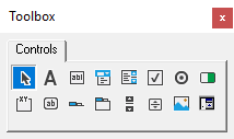 Userform Toolbox (default layout)